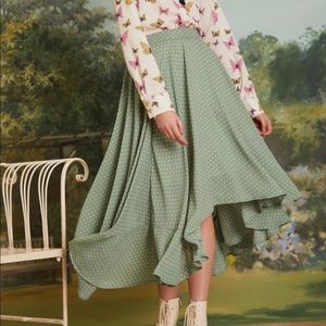 Sister Jane Herbage Butterfly Maxi Skirt